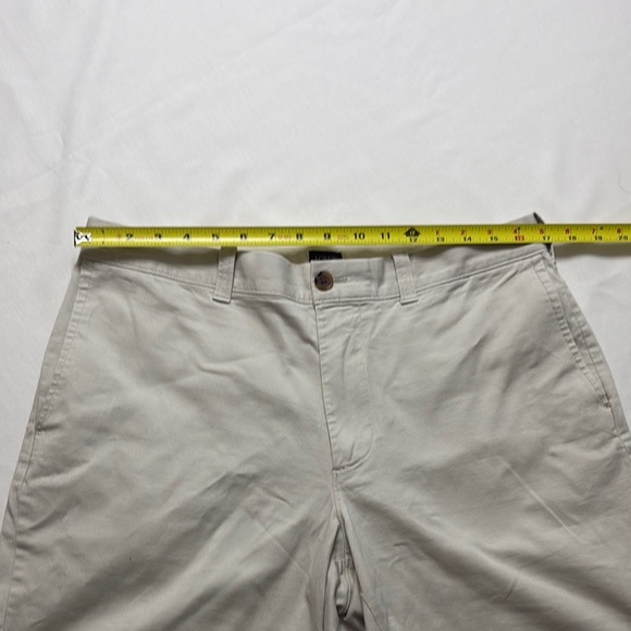 J. Crew Tan Flat Front Shorts Lightweight Cotton 34 - Picture 5 of 6
